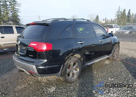 2007 Acura Mdx Sport Package из США, поврежденный, VIN 2HNYD28837H530461